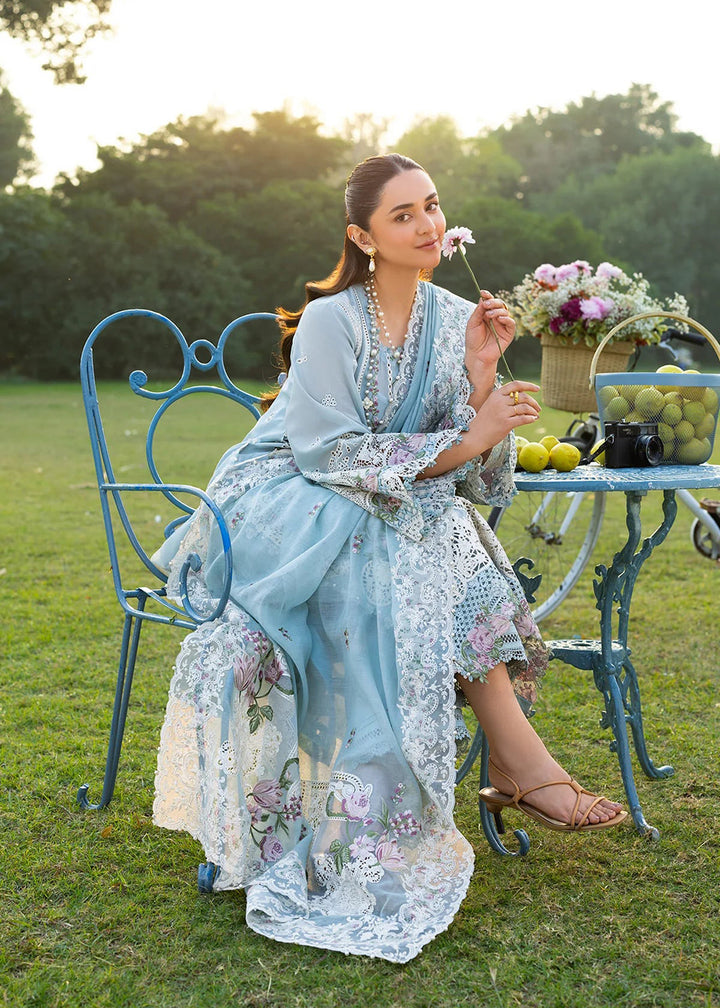 Buy Premium Luxury Lawn '26 by Elaf Premium | ELY-07 MORNIG DRIZZLE Online in US, UK, Canada, France, Italy, Germany, Greece, Sweden, UAE & Worldwide at Empress.