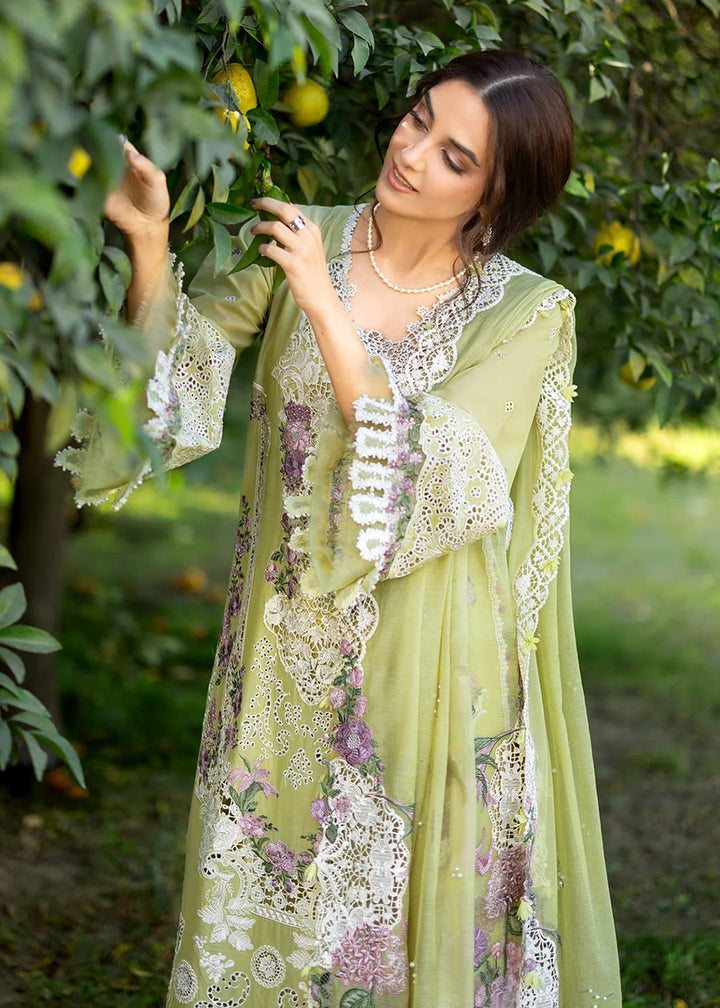 Buy Premium Luxury Lawn '26 by Elaf Premium | ELY-08 PISTACHIA Online in US, UK, Canada, France, Italy, Germany, Greece, Sweden, UAE & Worldwide at Empress.