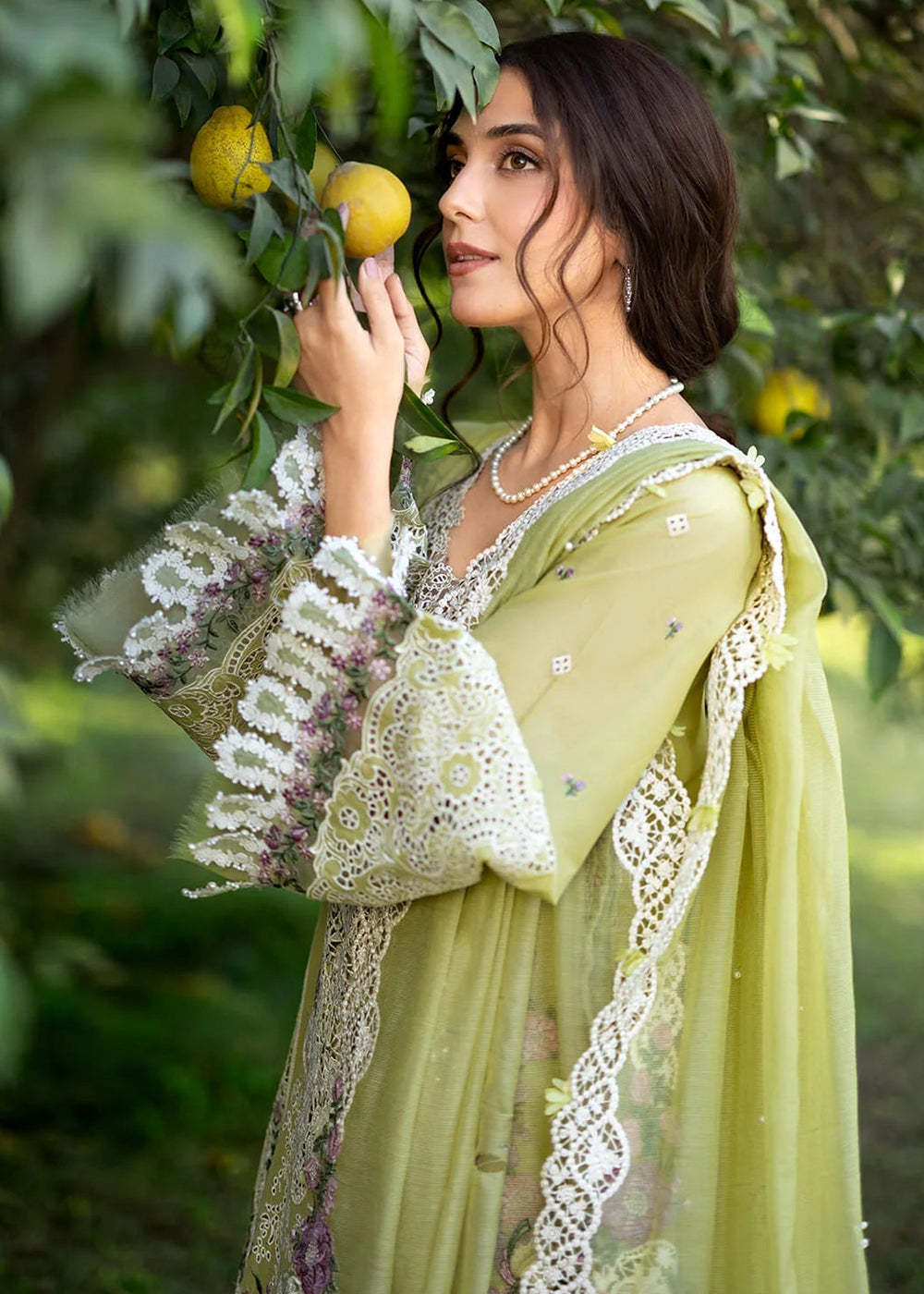 Buy Premium Luxury Lawn '26 by Elaf Premium | ELY-08 PISTACHIA Online in US, UK, Canada, France, Italy, Germany, Greece, Sweden, UAE & Worldwide at Empress.