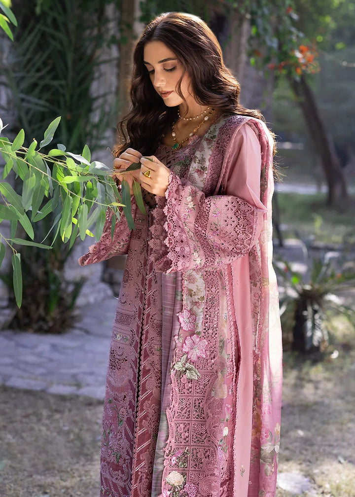 Buy Premium Luxury Lawn '26 by Elaf Premium | ELY-09 ROSEE Online in US, UK, Canada, France, Italy, Germany, Greece, Sweden, UAE & Worldwide at Empress.