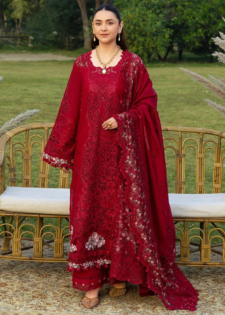 Buy Premium Luxury Lawn '26 by Elaf Premium | ELY-10 CHERIE LADY Online in US, UK, Canada, France, Italy, Germany, Greece, Sweden, UAE & Worldwide at Empress.