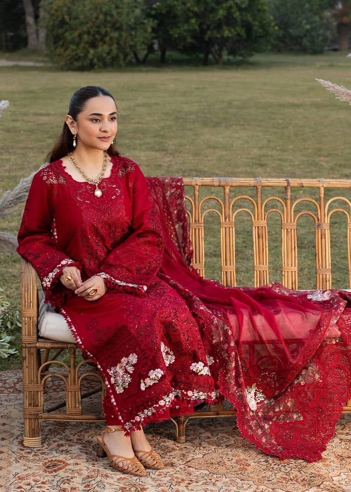 Buy Premium Luxury Lawn '26 by Elaf Premium | ELY-10 CHERIE LADY Online in US, UK, Canada, France, Italy, Germany, Greece, Sweden, UAE & Worldwide at Empress.