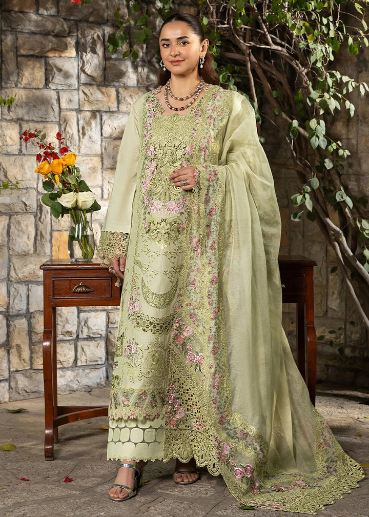 Buy Premium Luxury Lawn '26 by Elaf Premium | ELY-11 SPANISH MUSE Online in US, UK, Canada, France, Italy, Germany, Greece, Sweden, UAE & Worldwide at Empress.