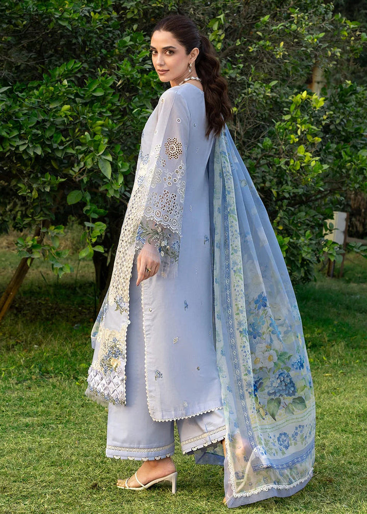 Buy Premium Luxury Lawn '26 by Elaf Premium | ELY-12 SKY BLISS Online in US, UK, Canada, France, Italy, Germany, Greece, Sweden, Africa & Worldwide at Empress.