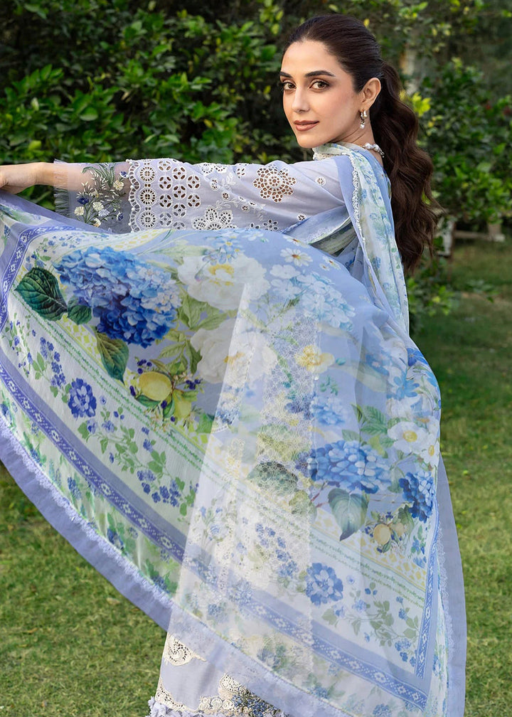 Buy Premium Luxury Lawn '26 by Elaf Premium | ELY-12 SKY BLISS Online in US, UK, Canada, France, Italy, Germany, Greece, Sweden, Africa & Worldwide at Empress.