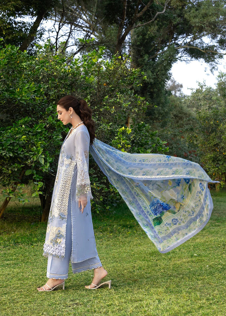 Buy Premium Luxury Lawn '26 by Elaf Premium | ELY-12 SKY BLISS Online in US, UK, Canada, France, Italy, Germany, Greece, Sweden, Africa & Worldwide at Empress.