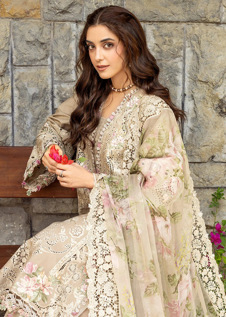 Buy Premium Luxury Lawn '26 by Elaf Premium | ELY-2A CAMELLIA Online in US, UK, Canada, France, Italy, Germany, Greece, Sweden, UAE & Worldwide at Empress.