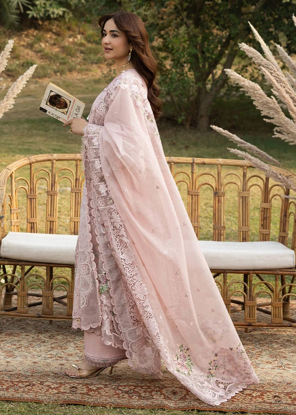 Buy Premium Luxury Lawn '26 by Elaf Premium | ELY-4A BLOOMING Online in US, UK, Canada, France, Italy, Germany, Greece, Sweden, UAE & Worldwide at Empress.