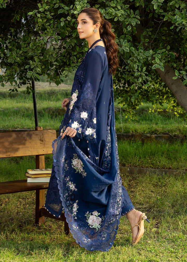 Buy Premium Luxury Lawn '26 by Elaf Premium | ELY-4B BLUE BELLE Online in US, UK, Canada, France, Italy, Germany, Greece, Sweden, UAE & Worldwide at Empress.