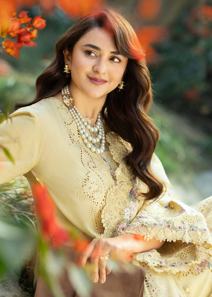 Buy Premium Luxury Lawn '26 by Elaf Premium | ELY-05 SOUCI Online in US, UK, Canada, France, Italy, Germany, Greece, Sweden, UAE & Worldwide at Empress.