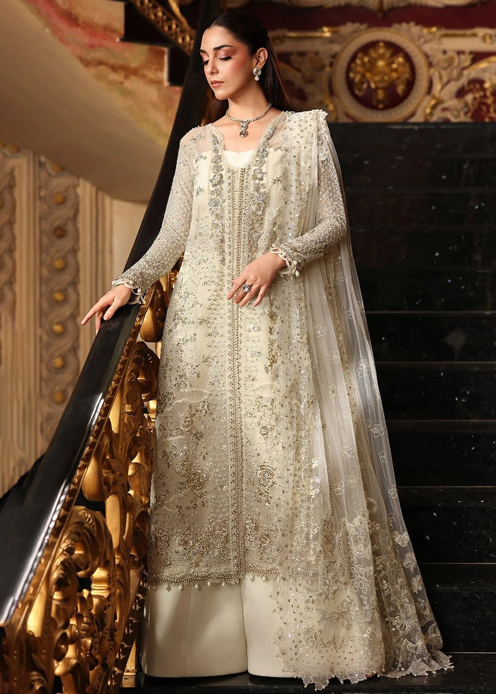 Buy Now Stardom Formals Handwork '25 by Elaf | ESH-01 CELESTIA Online in USA, UK, Canada, Greece, Germany, Ireland, Italy, UAE & Worldwide at Empress Clothing.