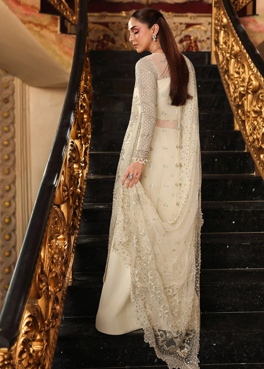 Buy Now Stardom Formals Handwork '25 by Elaf | ESH-01 CELESTIA Online in USA, UK, Canada, Greece, Germany, Ireland, Italy, UAE & Worldwide at Empress Clothing.