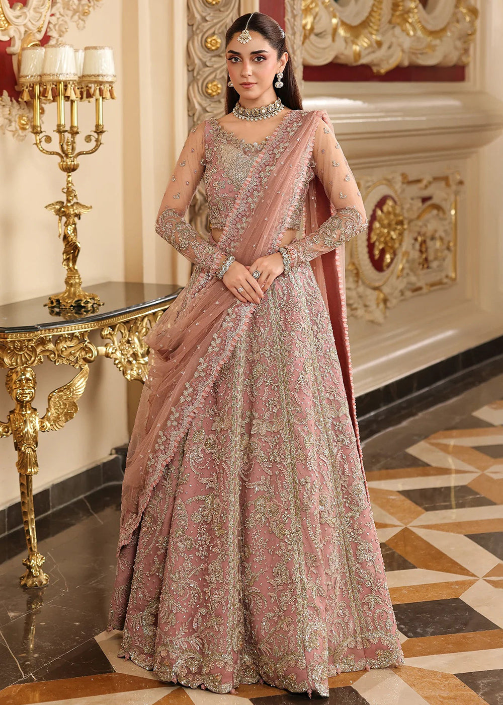 Buy Now Stardom Formals Handwork '25 by Elaf | ESH-02 GLAMOROUS Online in USA, UK, Canada, Greece, Germany, Ireland, Italy, UAE & Worldwide at Empress Clothing.