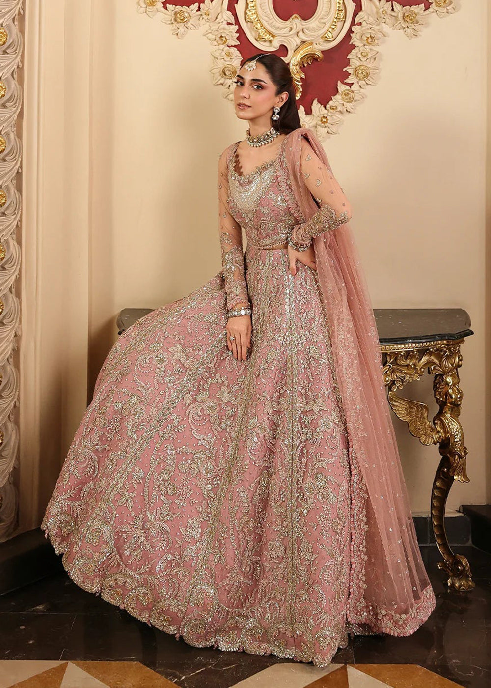 Buy Now Stardom Formals Handwork '25 by Elaf | ESH-02 GLAMOROUS Online in USA, UK, Canada, Greece, Germany, Ireland, Italy, UAE & Worldwide at Empress Clothing.