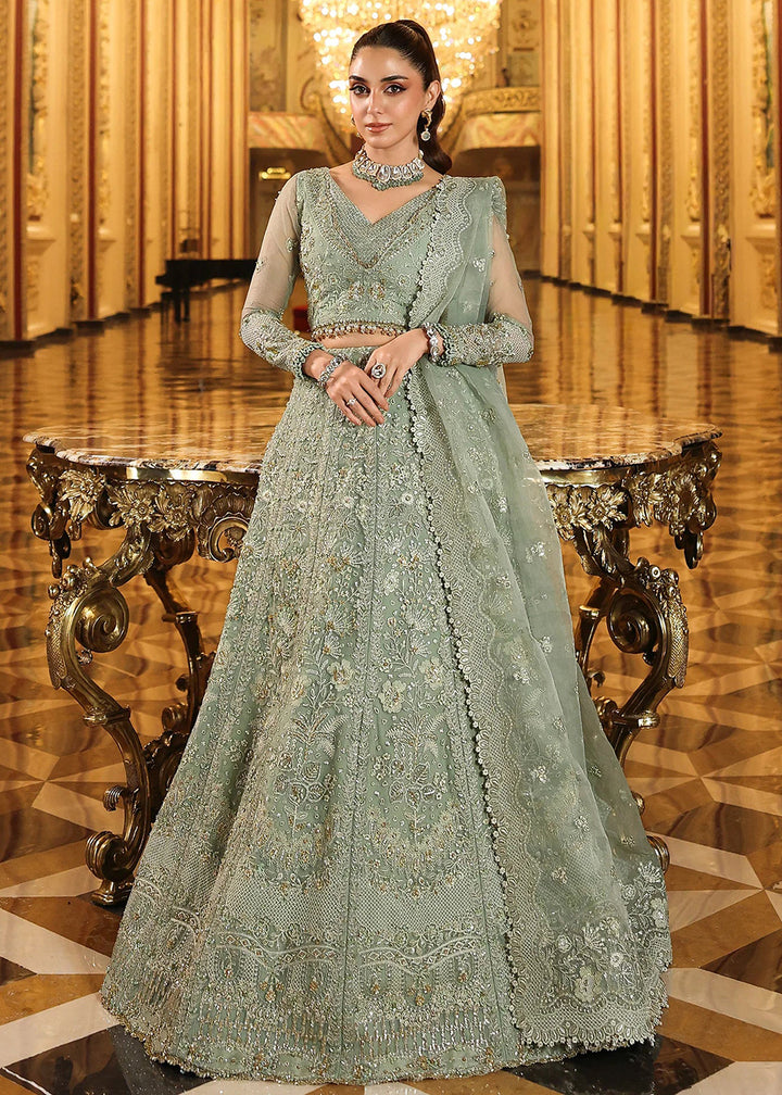 Buy Now Stardom Formals Handwork '25 by Elaf | ESH-03 LIMELIGHT Online in USA, UK, Canada, Greece, Germany, Ireland, Italy, UAE & Worldwide at Empress Clothing.