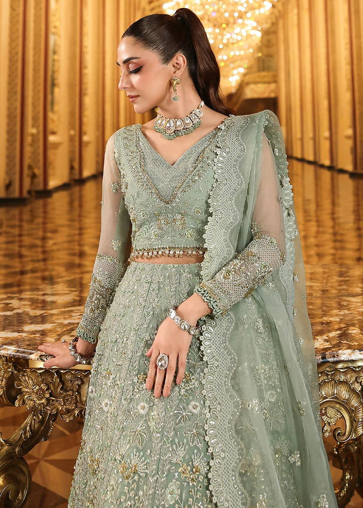 Buy Now Stardom Formals Handwork '25 by Elaf | ESH-03 LIMELIGHT Online in USA, UK, Canada, Greece, Germany, Ireland, Italy, UAE & Worldwide at Empress Clothing.