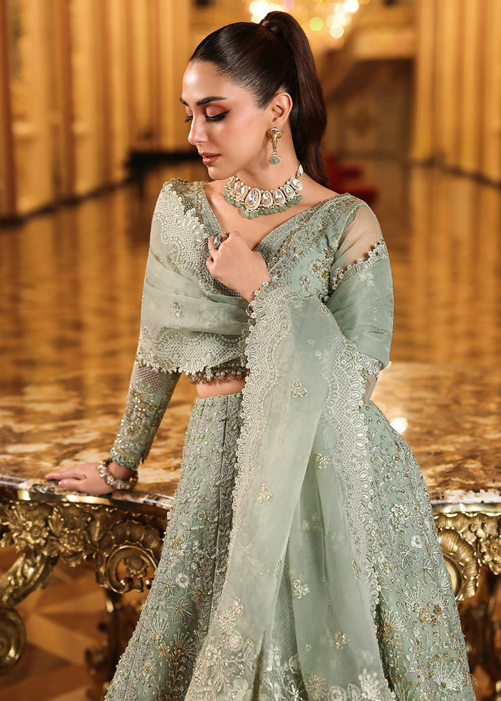 Buy Now Stardom Formals Handwork '25 by Elaf | ESH-03 LIMELIGHT Online in USA, UK, Canada, Greece, Germany, Ireland, Italy, UAE & Worldwide at Empress Clothing.