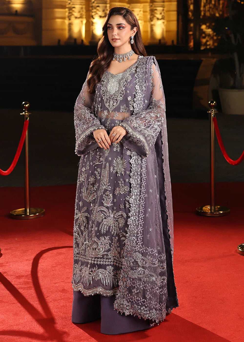 Buy Now Stardom Formals Handwork '25 by Elaf | ESH-03 MUSE Online in USA, UK, Canada, Greece, Germany, Ireland, Italy, UAE & Worldwide at Empress Clothing.