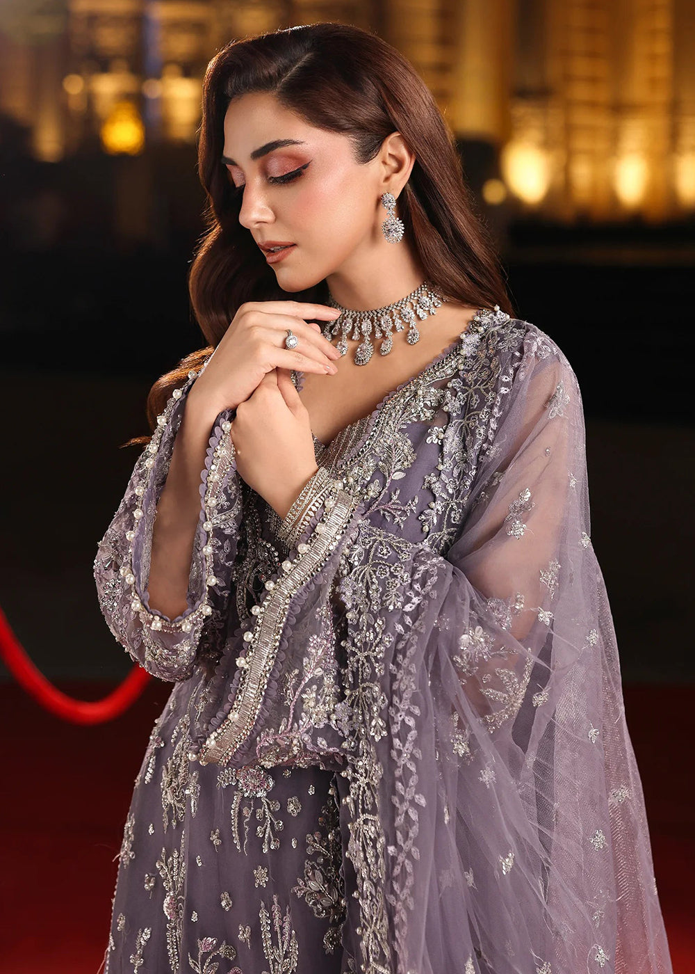 Buy Now Stardom Formals Handwork '25 by Elaf | ESH-03 MUSE Online in USA, UK, Canada, Greece, Germany, Ireland, Italy, UAE & Worldwide at Empress Clothing.