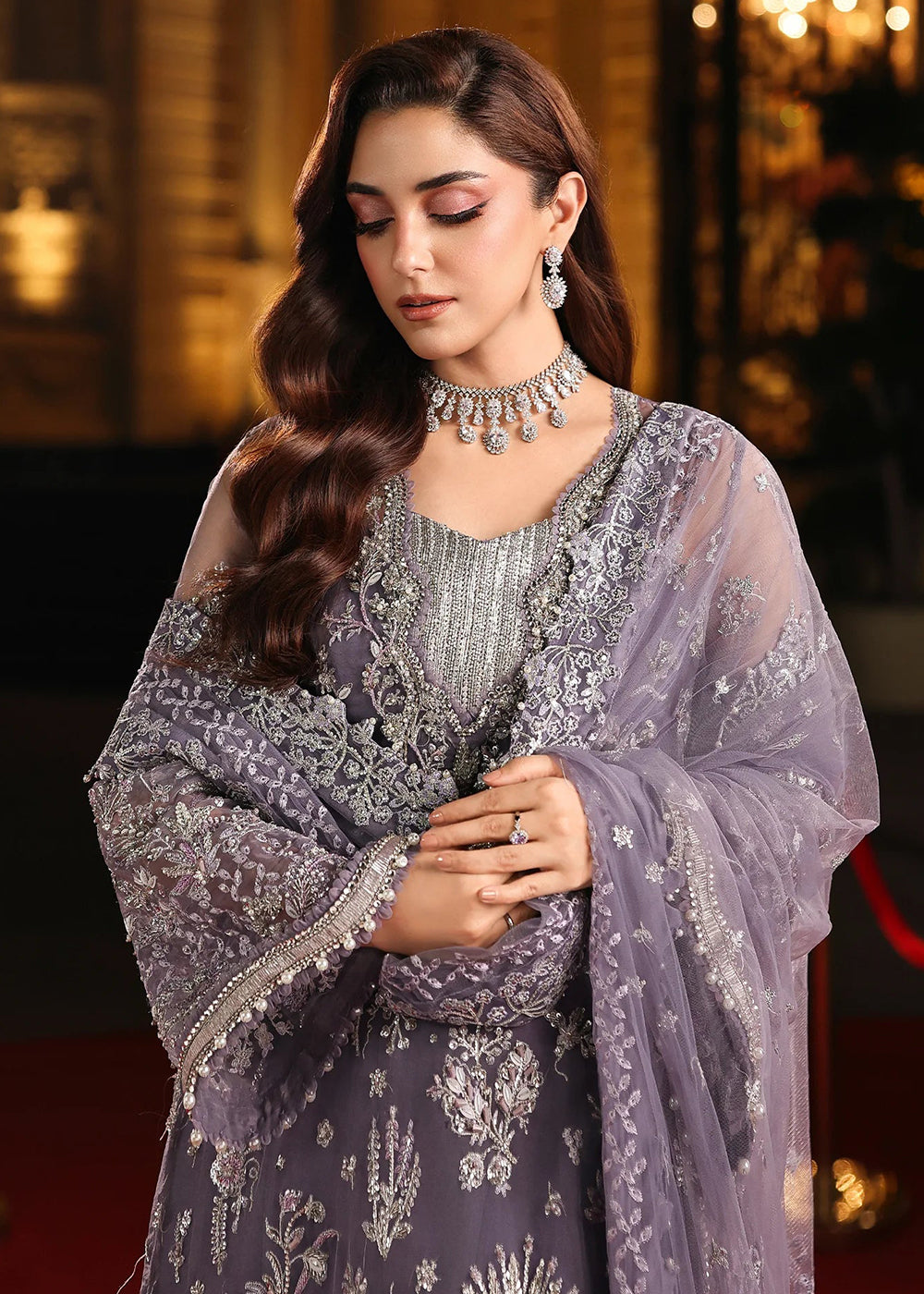 Buy Now Stardom Formals Handwork '25 by Elaf | ESH-03 MUSE Online in USA, UK, Canada, Greece, Germany, Ireland, Italy, UAE & Worldwide at Empress Clothing.