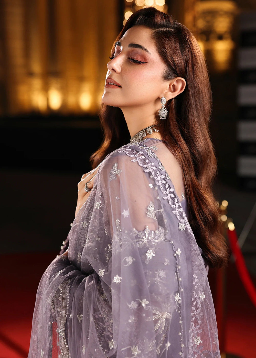 Buy Now Stardom Formals Handwork '25 by Elaf | ESH-03 MUSE Online in USA, UK, Canada, Greece, Germany, Ireland, Italy, UAE & Worldwide at Empress Clothing.