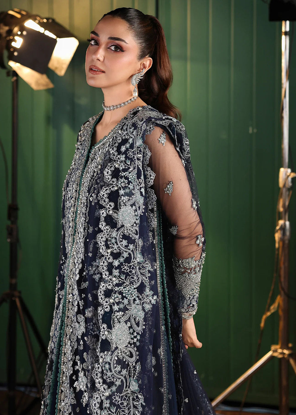 Buy Now Stardom Formals Handwork '25 by Elaf | ESH-05 SKYFALL Online in USA, UK, Canada, Greece, Germany, Ireland, Italy, UAE, Qatar & Worldwide at Empress.