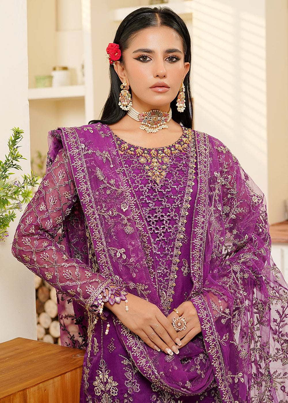 Buy Now Hayat Wedding Formals '24 by Maryams | EVELEEN Online at Empress Online in USA, UK, Canada & Worldwide at Empress Clothing. 