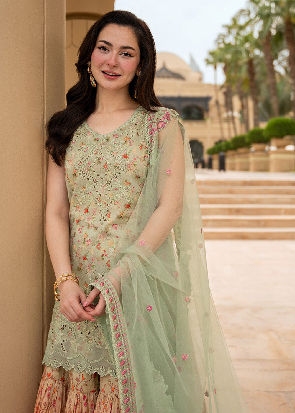Buy Now Aya Luxury Lawn '26 by Faiza Saqlain | Eldira Online in US, UK, Canada, France, Greece, Germany, Ireland, Sweden, Denmark, UAE & Worldwide at Empress.