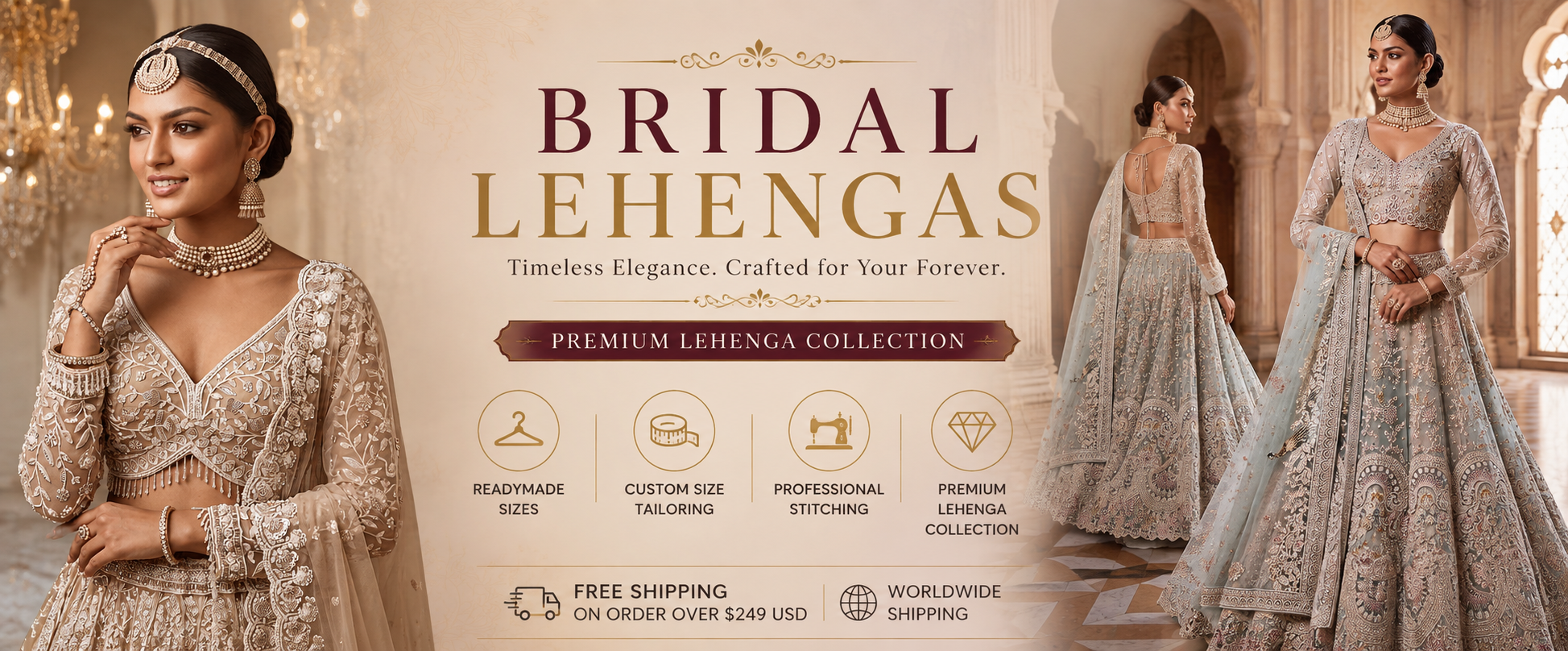 Empress Indian Bridal Lehengas 2026 Online