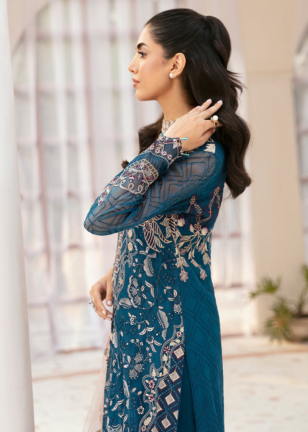 Buy Now Luxury Chiffon Collection 2024 by Ramsha | F-2602 Online at Empress Online in USA, UK, Canada & Worldwide at Empress Clothing.