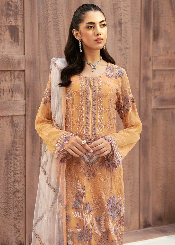 Buy Now Luxury Chiffon Collection 2024 by Ramsha | F-2603 Online at Empress Online in USA, UK, Canada & Worldwide at Empress Clothing.