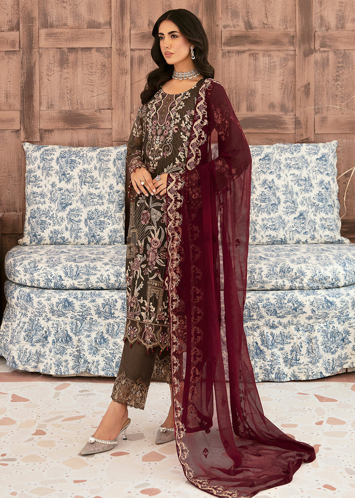 Buy Now Luxury Chiffon Collection 2024 by Ramsha | F-2604 Online at Empress Online in USA, UK, Canada & Worldwide at Empress Clothing.