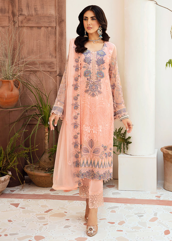 Buy Now Luxury Chiffon Collection 2024 by Ramsha | F-2605 Online at Empress Online in USA, UK, Canada & Worldwide at Empress Clothing. 