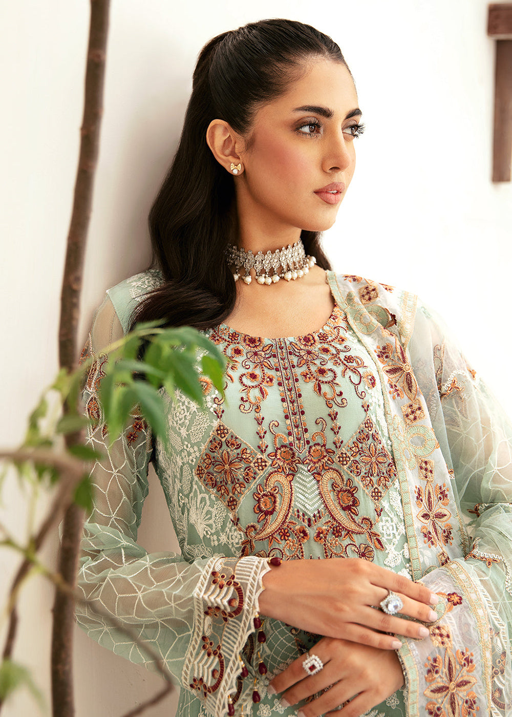 Buy Now Luxury Chiffon Collection 2024 by Ramsha | F-2607 Online at Empress Online in USA, UK, Canada & Worldwide at Empress Clothing.