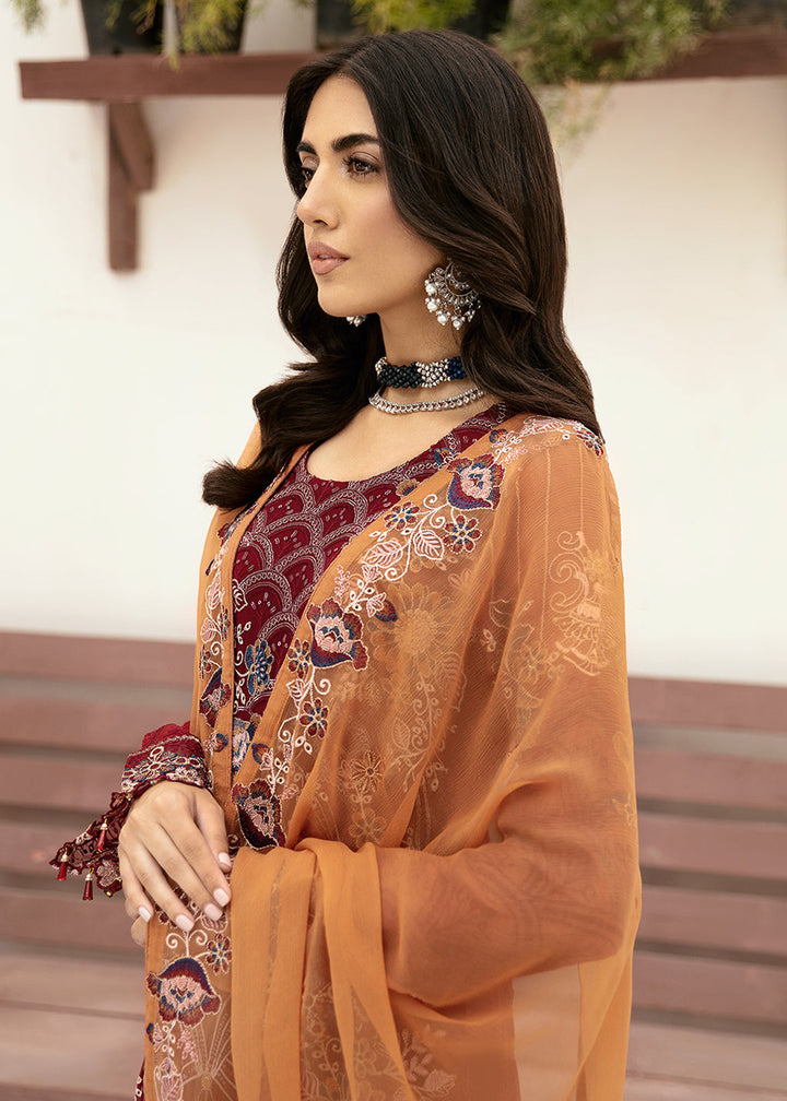 Buy Now Luxury Chiffon Collection 2024 by Ramsha | F-2612 Online at Empress Online in USA, UK, Canada & Worldwide at Empress Clothing.