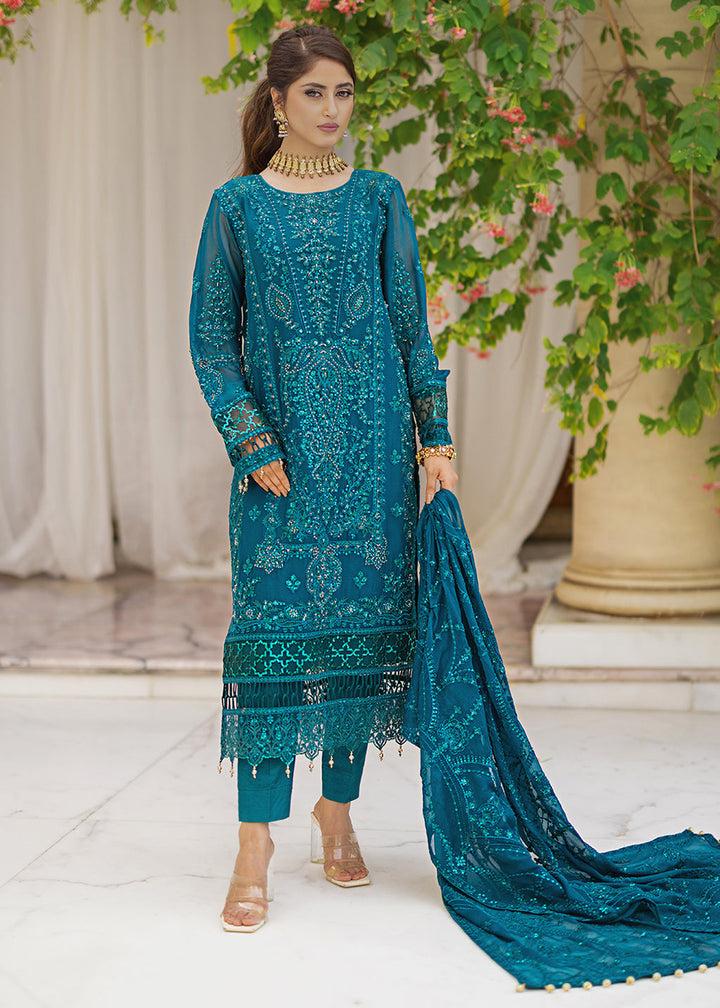 Buy Now Ishq Aatish Luxury Chiffon '23 by Emaan Adeel | FAREEDA Online in USA, UK, Canada & Worldwide at Empress Clothing. 