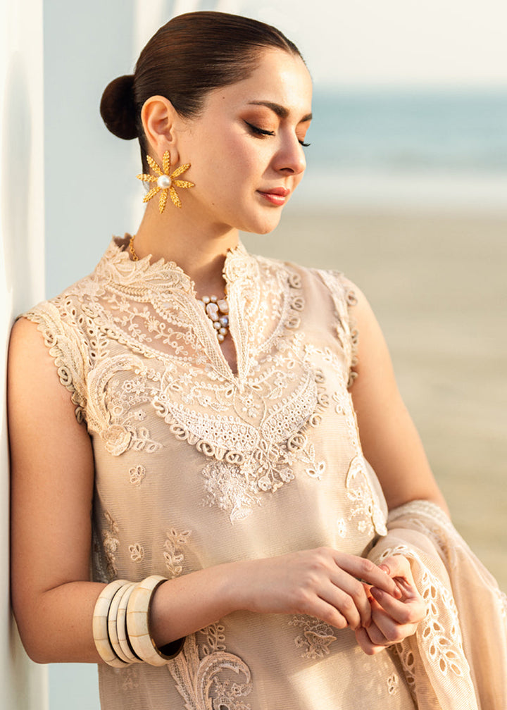 Buy Now Sahil Luxury Lawn '25 by Qalamkar | FK-01 SOPHIA Online in USA, UK, Canada, Italy, France, Norway, UAE & Worldwide at Empress Clothing.