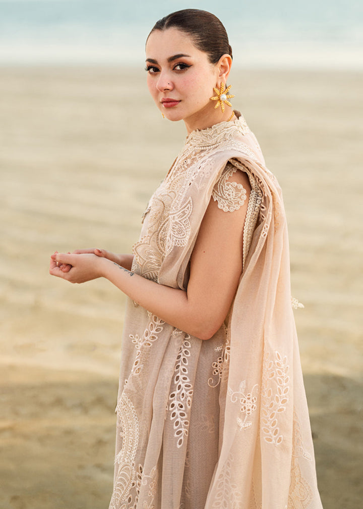 Buy Now Sahil Luxury Lawn '25 by Qalamkar | FK-01 SOPHIA Online in USA, UK, Canada, Italy, France, Norway, UAE & Worldwide at Empress Clothing.