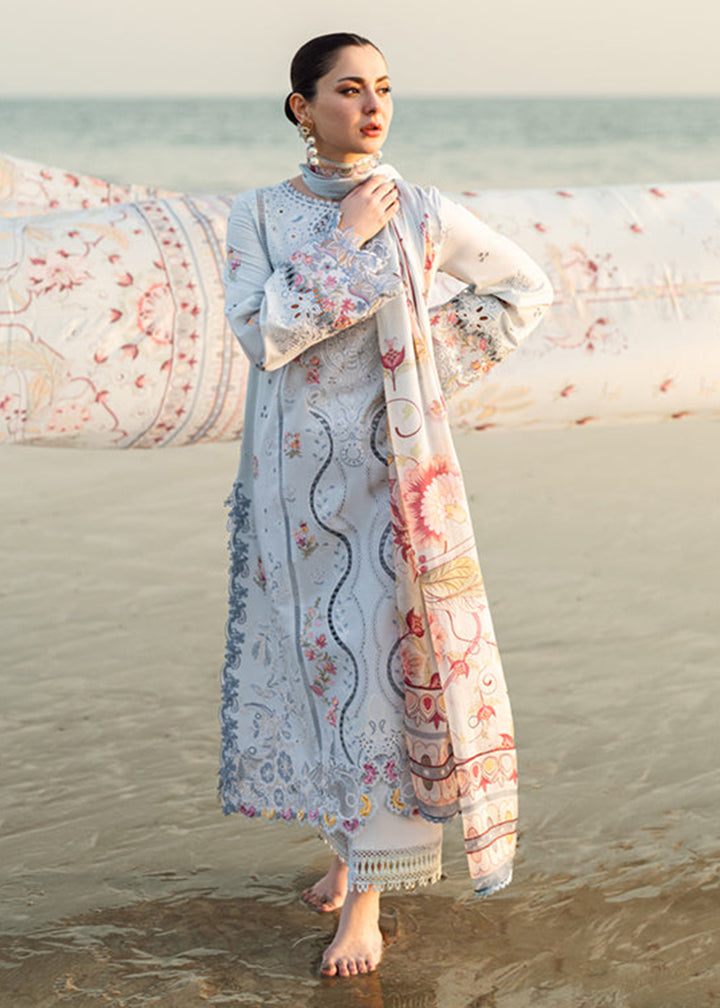 Buy Now Sahil Luxury Lawn '25 by Qalamkar | FK-02 ISABELLA Online in USA, UK, Canada, Italy, France, Norway, UAE & Worldwide at Empress Clothing.