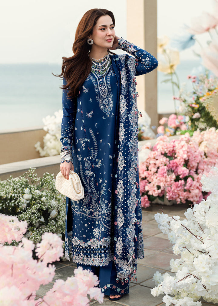 Buy Now Sahil Luxury Lawn '25 by Qalamkar | FK-05 AURORA Online in USA, UK, Canada, Italy, France, Norway, UAE & Worldwide at Empress Clothing.