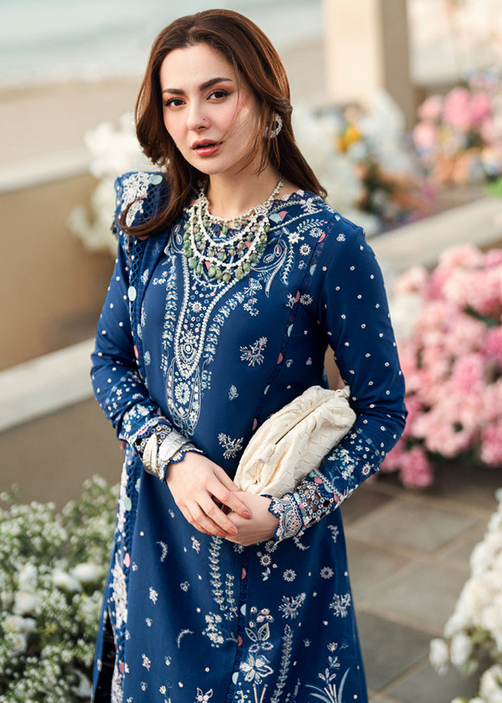 Buy Now Sahil Luxury Lawn '25 by Qalamkar | FK-05 AURORA Online in USA, UK, Canada, Italy, France, Norway, UAE & Worldwide at Empress Clothing.