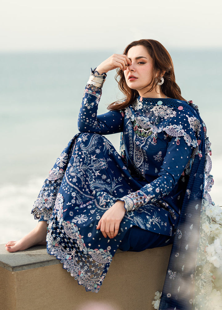 Buy Now Sahil Luxury Lawn '25 by Qalamkar | FK-05 AURORA Online in USA, UK, Canada, Italy, France, Norway, UAE & Worldwide at Empress Clothing.