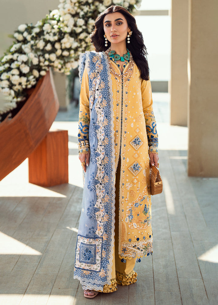 Buy Now Sahil Luxury Lawn '25 by Qalamkar | FK-06 NATALIE Online in USA, UK, Canada, Italy, France, Norway, UAE & Worldwide at Empress Clothing.