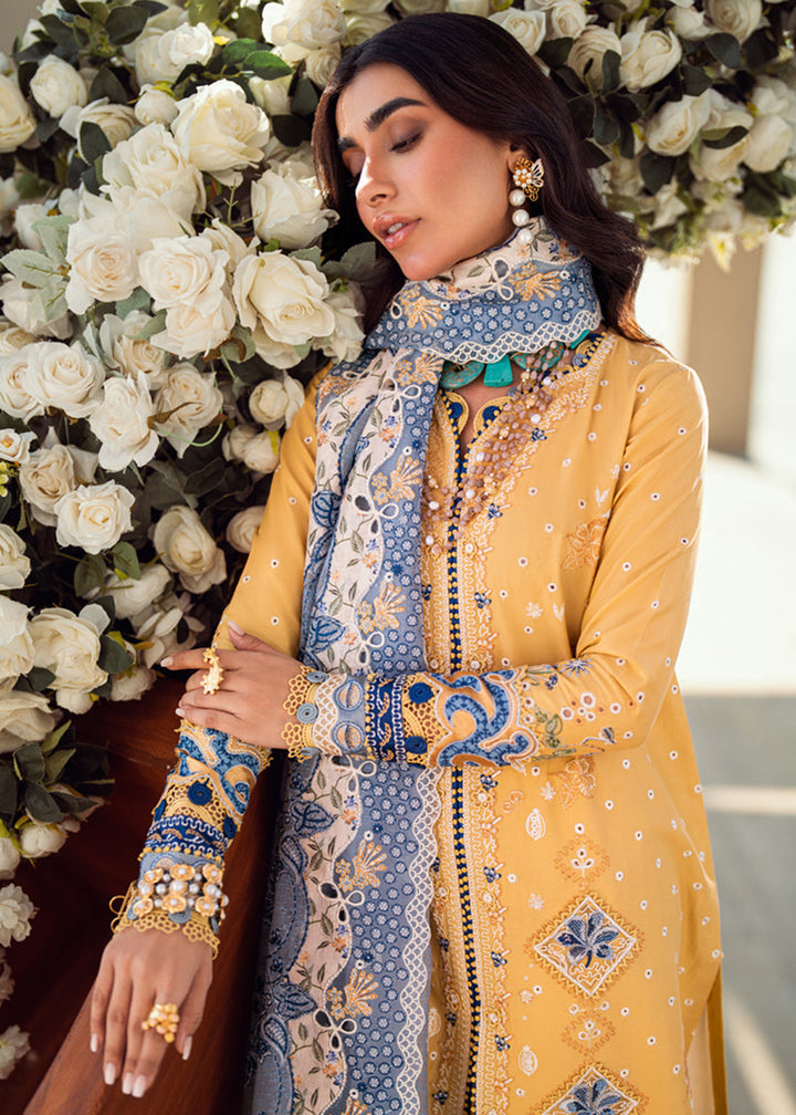 Buy Now Sahil Luxury Lawn '25 by Qalamkar | FK-06 NATALIE Online in USA, UK, Canada, Italy, France, Norway, UAE & Worldwide at Empress Clothing.