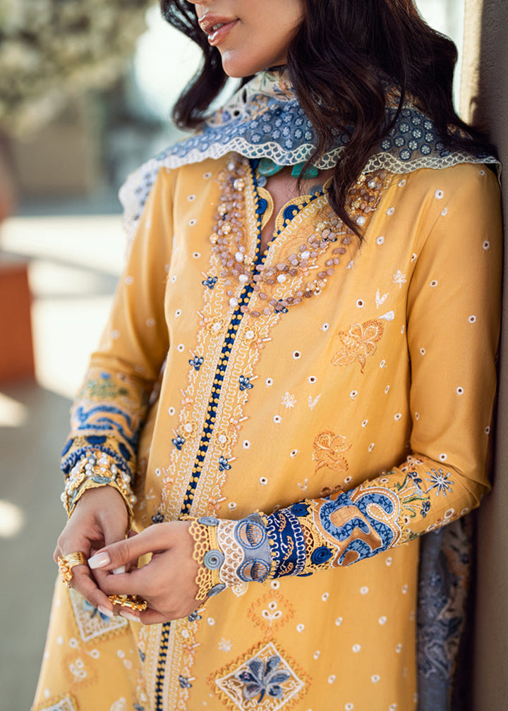 Buy Now Sahil Luxury Lawn '25 by Qalamkar | FK-06 NATALIE Online in USA, UK, Canada, Italy, France, Norway, UAE & Worldwide at Empress Clothing.