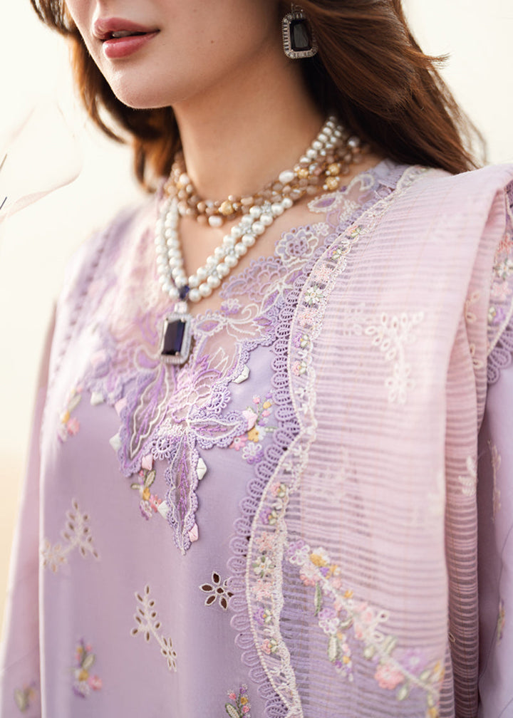 Buy Now Sahil Luxury Lawn '25 by Qalamkar | FK-09 EVELYN Online in USA, UK, Canada, Italy, France, Norway, UAE & Worldwide at Empress Clothing. 