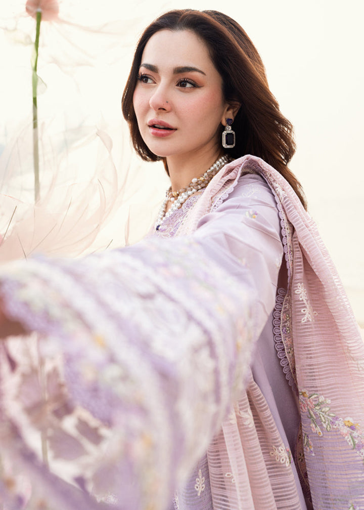 Buy Now Sahil Luxury Lawn '25 by Qalamkar | FK-09 EVELYN Online in USA, UK, Canada, Italy, France, Norway, UAE & Worldwide at Empress Clothing. 