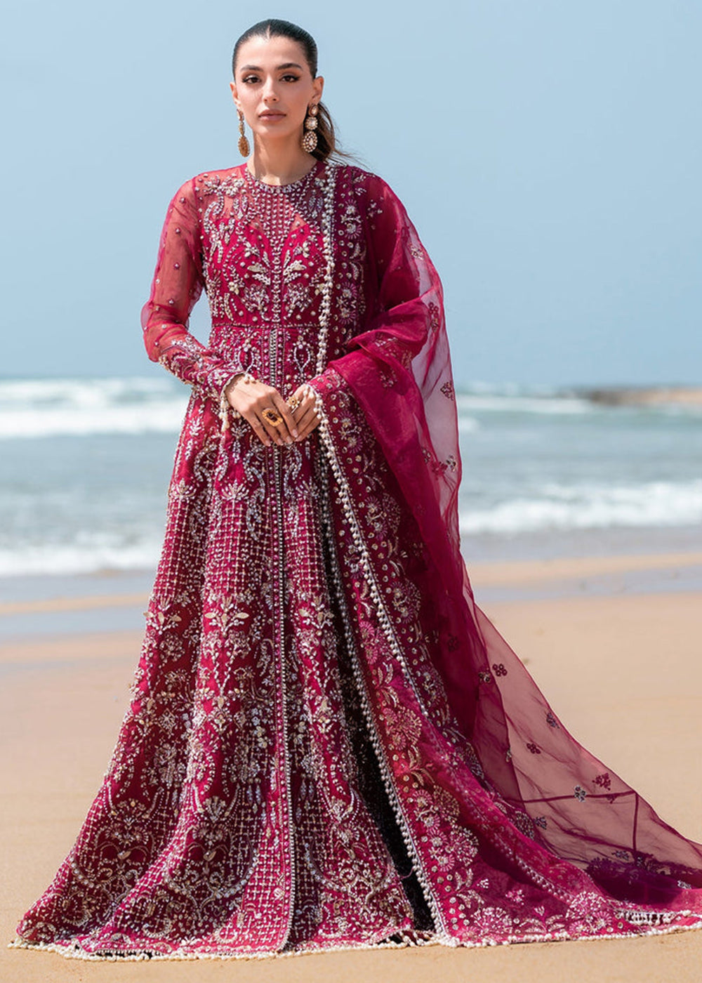 Buy Now Kamari Reveuse Wedding Formals '24 by Emaan Adeel | FLORA Online at Empress Online in USA, UK, Canada & Worldwide at Empress Clothing. 