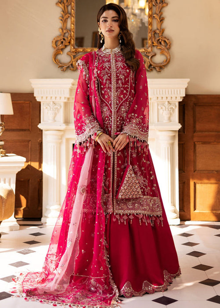 Buy Now Siraa Luxury Formals '25 by Sadaf Fawad Khan | Fuschia Rose Online in USA, UK, Canada, France, Italy, Germany, Sweden, UAE & Worldwide at Empress.