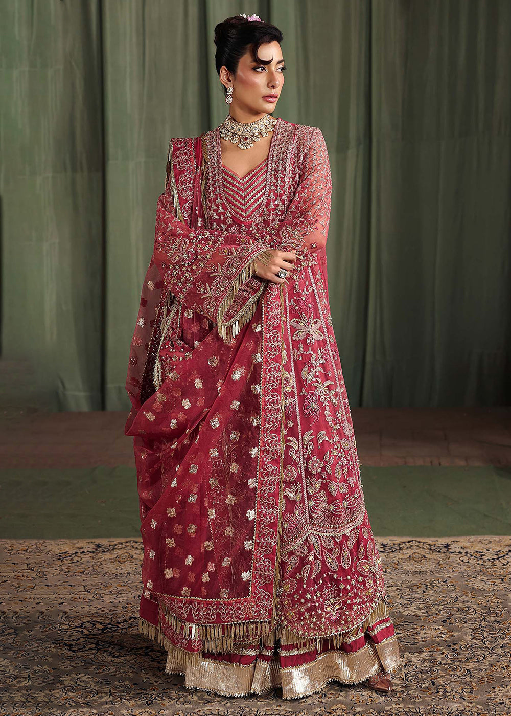 Buy Now Veere Di Wedding Brides Edit '25 by Sardinia | GHAZAL Online in US, UK, Canada, Greece, Germany, Ireland, Italy, Greece, Sweden & Worldwide at Empress.